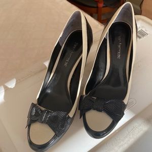 Tuxedo Style Enzo Angiolini heels